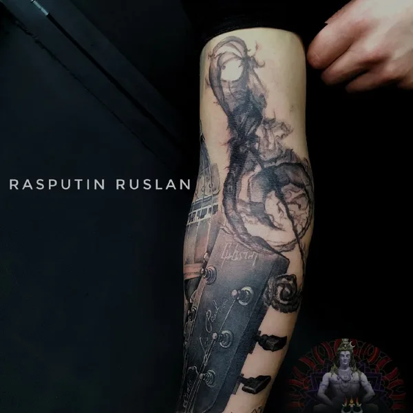 Tattoo tattoo by Ruslan Rasputin Руслан Распутин in Ковров