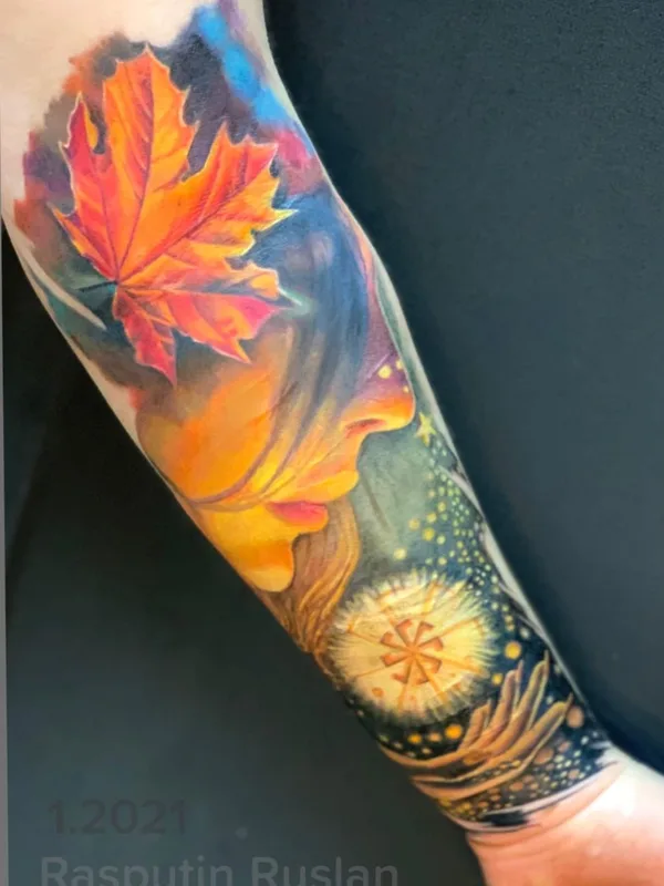 color realism 타투 부위 forearm #39979 | 타투이스트 Ruslan Rasputin Руслан Распутин