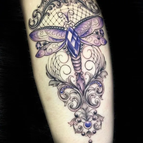Авторская tattoo by Karlla Mendes in São Paulo