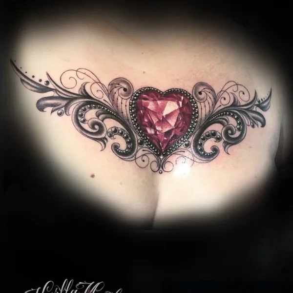 Авторская tattoo by Karlla Mendes in São Paulo