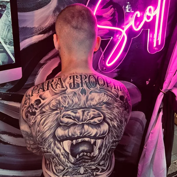 Chicano tattoo by Scott Walker The inkwell in Colchester