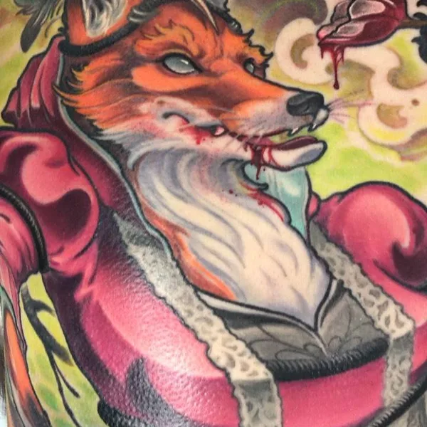 Neo Traditional tattoo by Ande Chambers