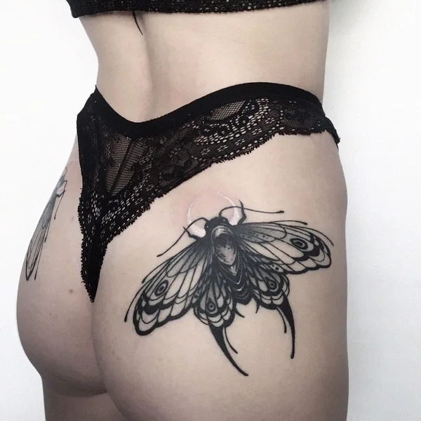 Graphic tattoo by Vladimir Pride in Уфа