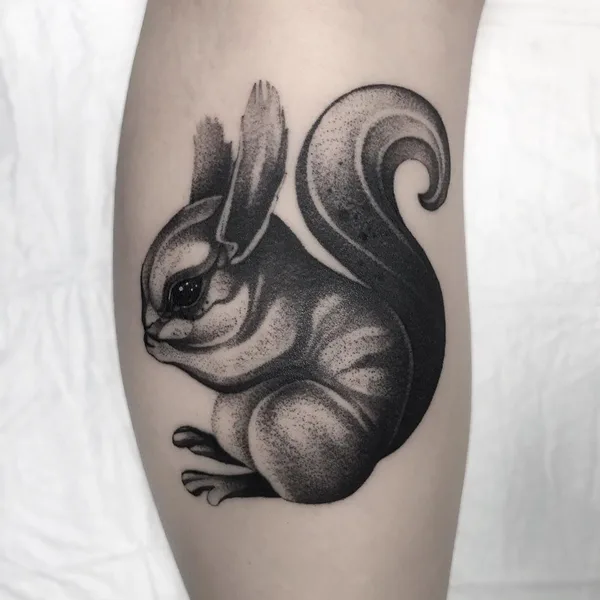 Graphic tattoo by Vladimir Pride in Уфа