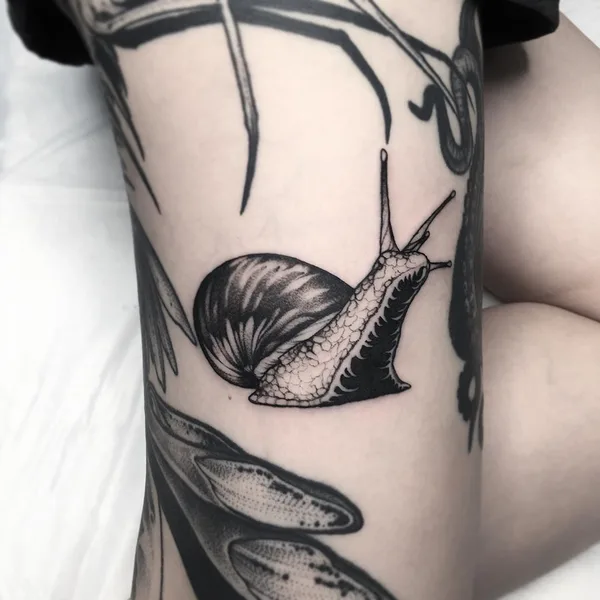 Graphic tattoo by Vladimir Pride in Уфа