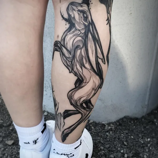 Graphic tattoo by Vladimir Pride in Уфа