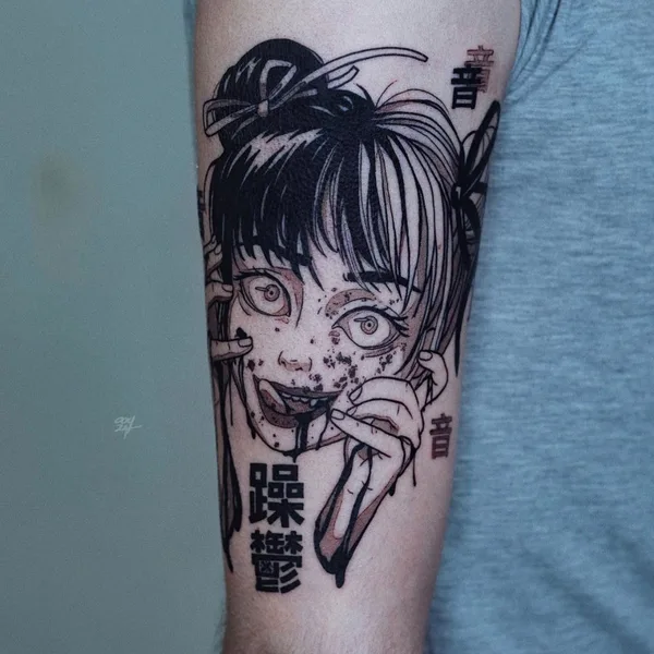 Author's Style tattoo by Валерия Волохова in Moscow