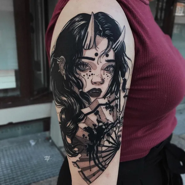 Author's Style tattoo by Валерия Волохова in Moscow