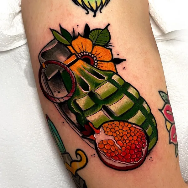 Neo Traditional tattoo by Picon in Almería