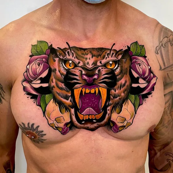 Neo Traditional tattoo by Picon in Almería