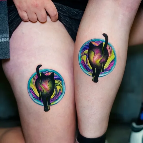 Abstract tattoo by Sergey Jaer in New York City