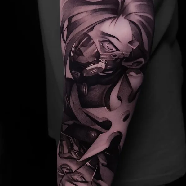 Neo Traditional tattoo by Stanislav Poryadkov in Сургут