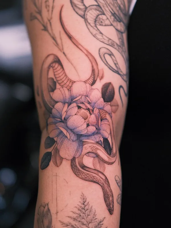 color illustrative татуировка на forearm #58292 | Тату мастер KimBobby