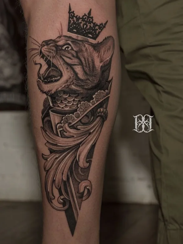 Авторская tattoo by Макс Вторник in Orange County
