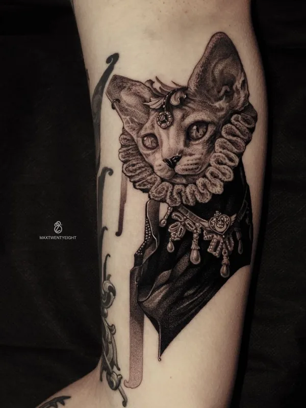 Авторская tattoo by Макс Вторник in Orange County
