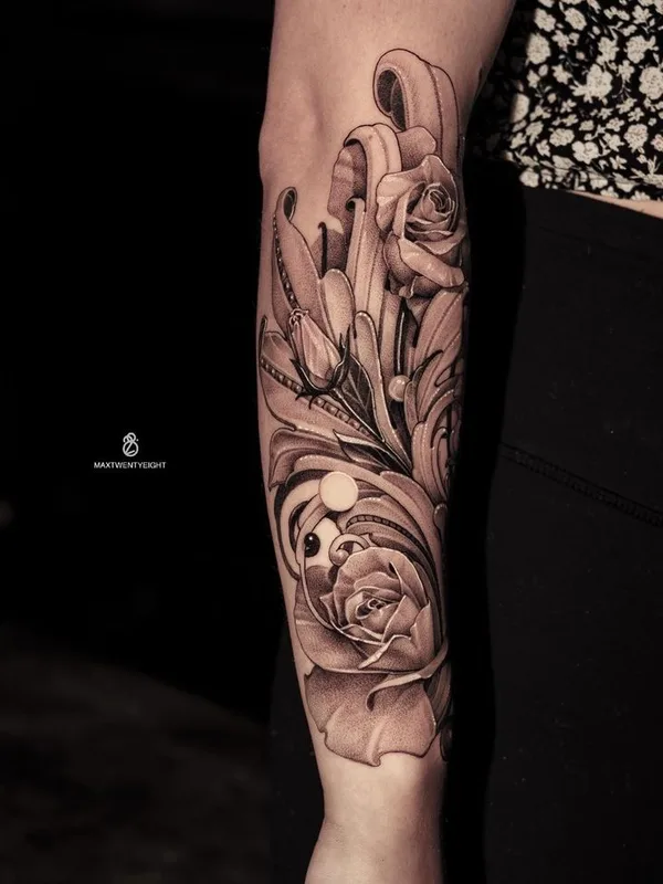 Авторская tattoo by Макс Вторник in Orange County