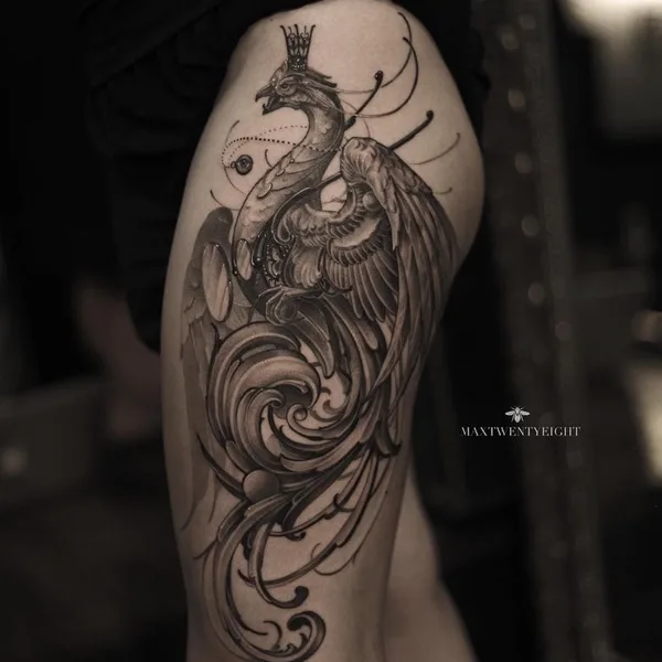 Author's Style tattoo by Макс Вторник in Orange County