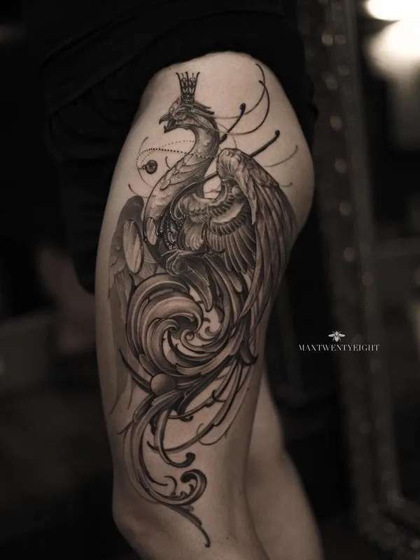 Авторская tattoo by Макс Вторник in Orange County