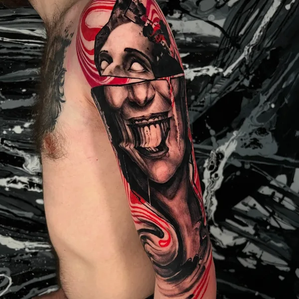 avant-garde tattoo by Sabin Aliosa in Iaşi