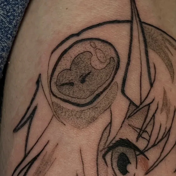 Graphic tattoo by Дмитрий Павлов in Saint Petersburg