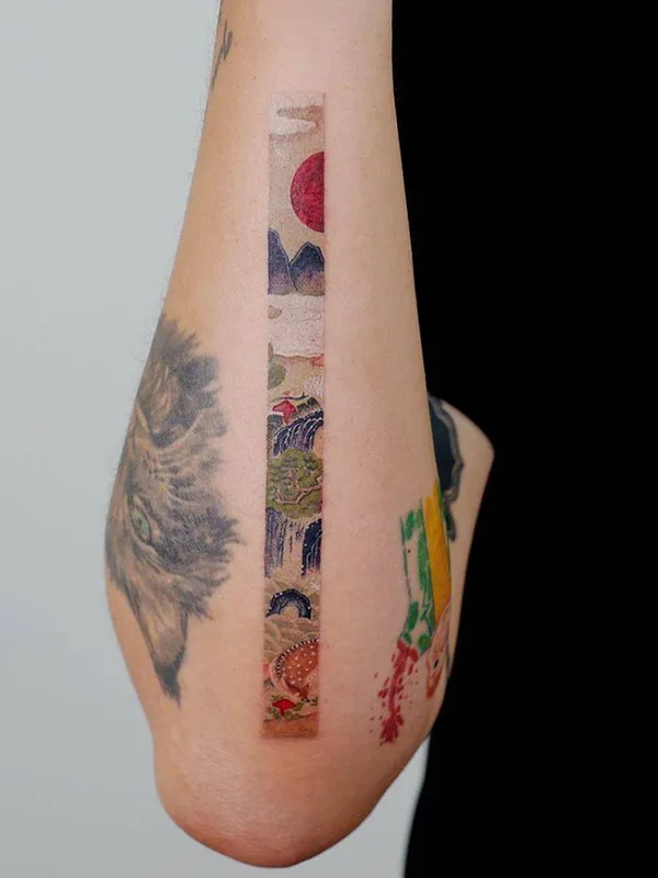 color japanese tatuaje en forearm #33723 | Tatuador EQ tattoo