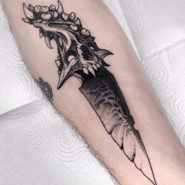 whipshading tattoo by Boris Popov in Нижний Новгород