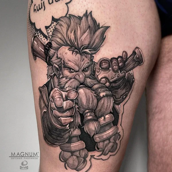 Realism tattoo by Евгений Павликов in Moscow