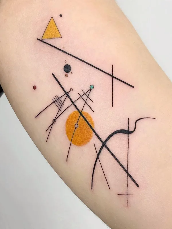 color abstract татуировка на forearm #44382 | Тату мастер Костя Маэстро