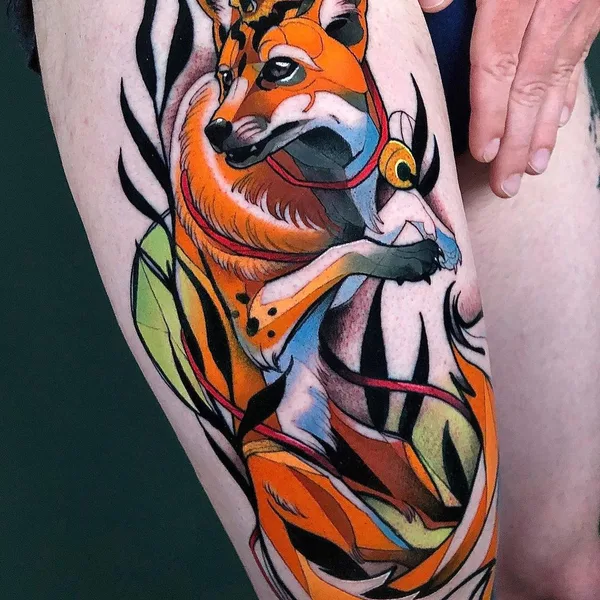 Neo Traditional tattoo by Carlos Breakone in Porto
