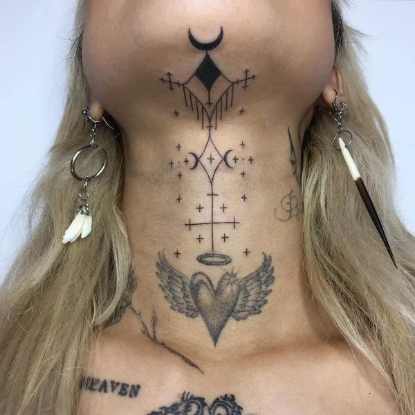 Traditional tattoo by Tati Compton in Los Angeles