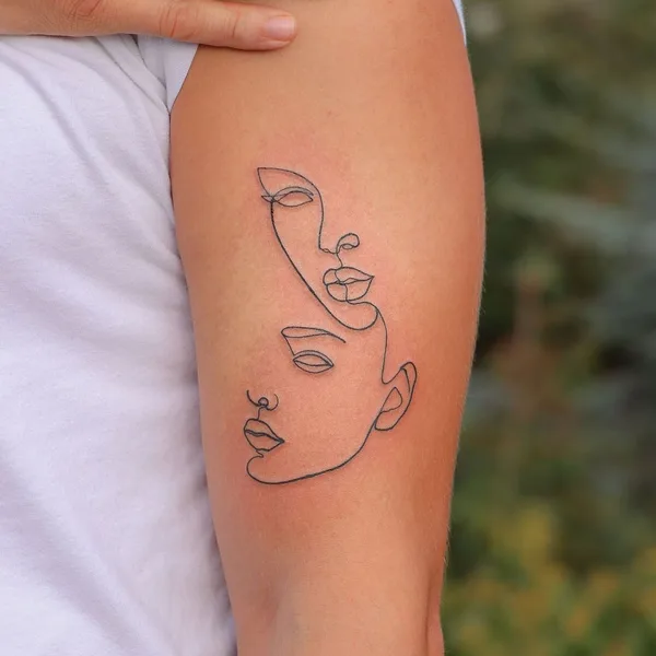 Botanical tattoo by Zaya