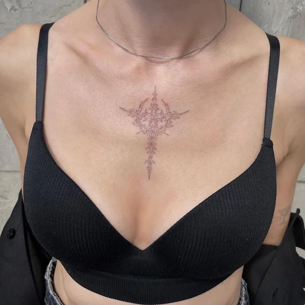 Minimalism tattoo by Jake Nowicz in Milano
