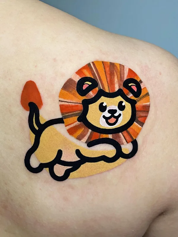 Авторская tattoo by Mattia Calvi in Milano
