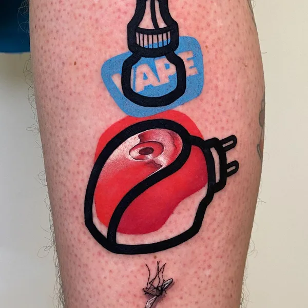 Author's Style tattoo by Mattia Calvi in Milano