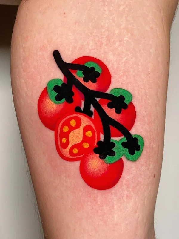 Авторская tattoo by Mattia Calvi in Milano