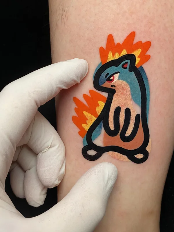 Авторская tattoo by Mattia Calvi in Milano