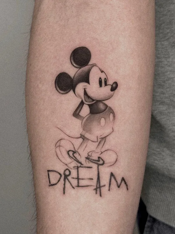 black and grey black and grey tatouage sur forearm #60096 | Artiste tatoueur Yurici_tattoo