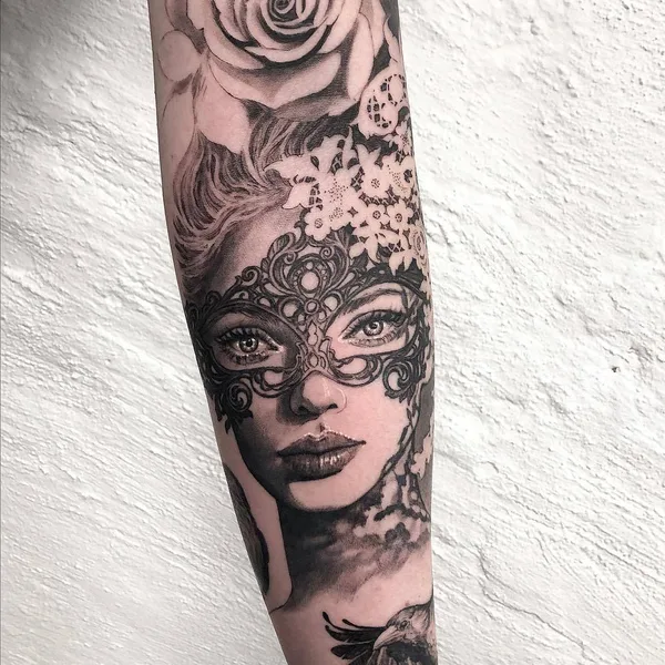 Реализм tattoo by Ellen Westholm