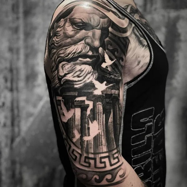 Realism tattoo by Ralf Monnerup in København
