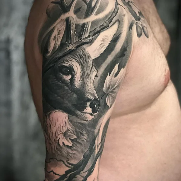 Realism tattoo by Ralf Monnerup in København