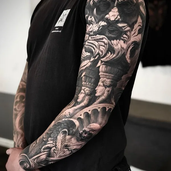 Realism tattoo by Ralf Monnerup in København