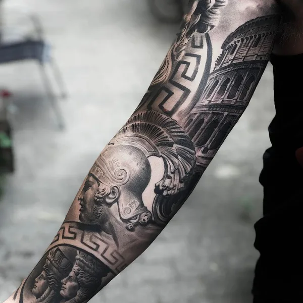 Realism tattoo by Ralf Monnerup in København