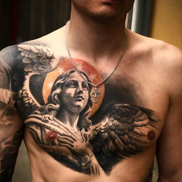 Realism tattoo by Ralf Monnerup in København