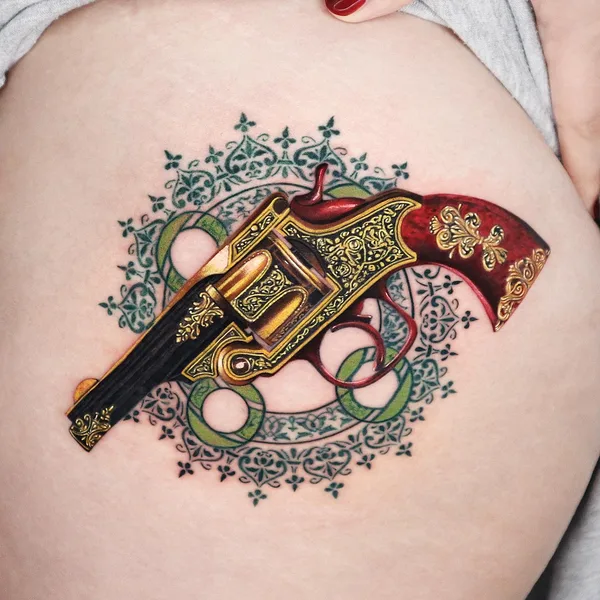 miniature tattoo by Tattooist Jooa in New York City