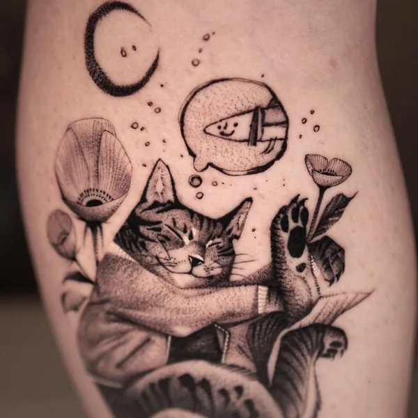 Author's Style tattoo by 9rukim in Seoul