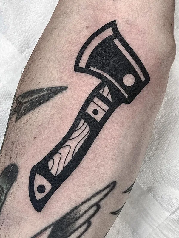 black blackwork 타투 부위 forearm #61055 | 타투이스트 William Taylor Barbour-Brown III