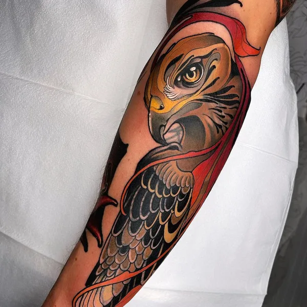 Neo Traditional tattoo by rb.tattoo in Deerfield Beach