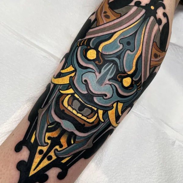 Neo Traditional tattoo by rb.tattoo in Deerfield Beach