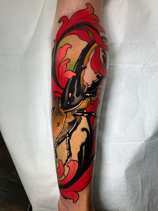 color japanese Tatuaggio su forearm #61063 | Tatuatore rb.tattoo
