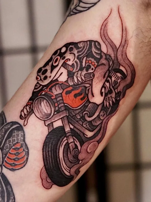 color japanese Tatuaggio su forearm #61071 | Tatuatore baki_ots